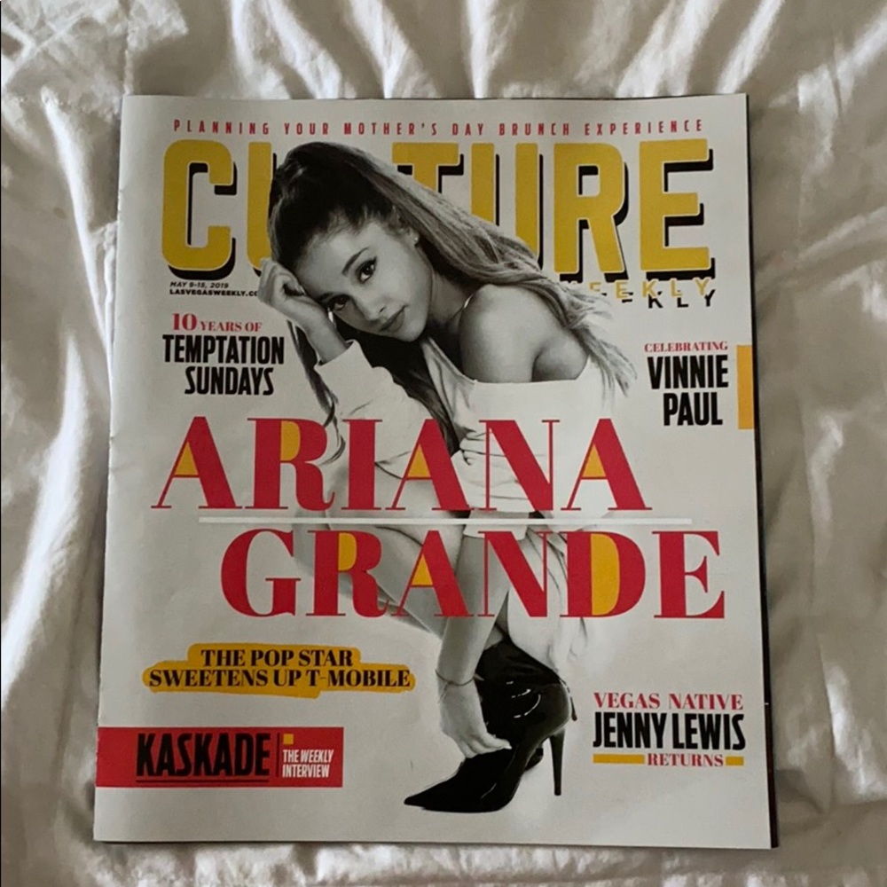 CULTURE Ariana Grande Magazine May 2019